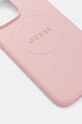 Чехол на телефон Guess iPhone 15 Pro Max 6.7 GUHMP15XPGHSMMP розовый AA00