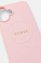 Guess etui na telefon iPhone 16 Plus 6.7 GUHMP16MPGHSMMP różowy AA00