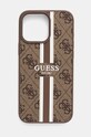 Etui za telefon Guess iPhone 16 Pro Max 6.9 za telefon smeđa GUHMP16XP4RPSW