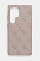 Etui za telefon Guess S24 Ultra S928 za telefon roza GUHMS24LG4GFRP