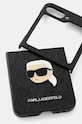Obal na telefon Karl Lagerfeld Z Flip6 F741 KLHCZF6PGKSKIHK černá AA00