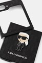 Obal na telefon Karl Lagerfeld Z Flip6 F741 KLHCZF6SAPKINPK černá AA00