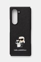 Чохол на телефон Karl Lagerfeld Z Fold6 F956 для телефону чорний KLHCZFD6SAPKCNPK