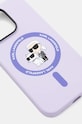 Karl Lagerfeld etui pentru telefon iPhone 14 Pro 6.1 KLHMP14LSCMKCRHU violet AA00
