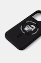 Karl Lagerfeld etui pentru telefon iPhone 16 Pro 6.3 KLHMP16LSCMKCRHK negru AA00