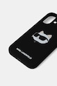 Karl Lagerfeld etui na telefon iPhone 16 6.1 KLHMP16SSCHPPLK czarny AA00