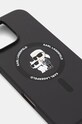 Karl Lagerfeld etui pentru telefon iPhone 16 Pro Max 6.9 KLHMP16XSCMKCRHK negru AA00