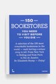 home & lifestyle könyv 150 Bookstores You Need to Visit Before You Die by Elizabeth Stamp, English kék 9789401489355