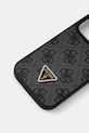 Guess etui na telefon iPhone 16 Pro 6.3 GUHCP16LP4TDPK czarny AA00