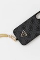 Чохол на телефон Guess iPhone 16 6.1 GUHCP16SP4TDSCPK чорний AA00