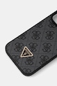 Guess etui na telefon iPhone 16 Pro Max 6.9 GUHCP16XP4TDPK czarny AA00