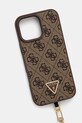 Guess etui na telefon iPhone 16 Pro Max 6.9 GUHCP16XP4TDSCPW brązowy AA00
