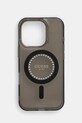 Чохол на телефон Guess iPhone 16 Pro 6.3 аплікація чорний GUHMP16LPFTDTEK