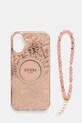 Чохол на телефон Guess iPhone 16 Plus 6.7 для телефону рожевий GUHMP16MHCPOFPP