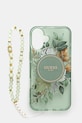 Etui za telefon Guess iPhone 16 Plus 6.7 print zelena GUHMP16MHFWBRCESN