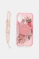 Чехол на телефон Guess iPhone 16 Plus 6.7 для телефона розовый GUHMP16MHFWBRCESP