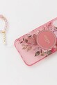 Чехол на телефон Guess iPhone 16 Plus 6.7 GUHMP16MHFWBRCESP розовый AA00