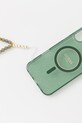 Puzdro na mobil Guess iPhone 16 Plus 6.7 GUHMP16MHGCRELSA zelená AA00