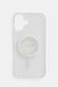 Чехол на телефон Guess iPhone 16 Plus 6.7 аппликация белый GUHMP16MPFTDTEH