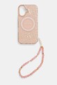 Чехол на телефон Guess iPhone 16 6.1 GUHMP16SHCPOFPP розовый AA00