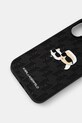 Obal na telefon Karl Lagerfeld iPhone 16 Plus 6.7 KLHCP16MPGKLKCPK černá AA00