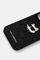 Puzdro na mobil Karl Lagerfeld iPhone 16 Pro Max 6.9 KLHCP16XPGKLCHPK čierna AA00