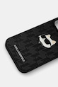 Puzdro na mobil Karl Lagerfeld iPhone 16 Pro Max 6.9 KLHCP16XPGKLCHPK čierna AA00