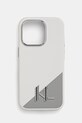 Karl Lagerfeld husă pentru telefon iPhone 16 Pro 6.3 pentru telefon alb KLHMP16LSCMKMPCH