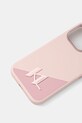 Obal na telefon Karl Lagerfeld iPhone 16 Pro 6.3 KLHMP16LSCMKMPCP růžová AA00