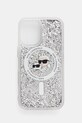 Чохол на телефон Karl Lagerfeld iPhone 16 6.1 для телефону прозорий KLHMP16SLGKCSGH