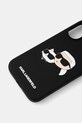 Karl Lagerfeld etui na telefon iPhone 16 6.1 KLHMP16SSKCHPPLK czarny AA00