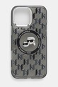Karl Lagerfeld etui pentru telefon iPhone 16 Pro Max 6.9 pentru telefon negru KLHMP16XHMCKMHK