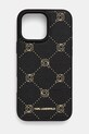 Obal na telefon Karl Lagerfeld iPhone 16 Pro Max 6.9 na mobil černá KLHMP16XPGKHPHK