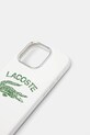 Чехол на телефон Lacoste iPhone 16 Pro 6.3 LCHMP16LUCRH белый AA00