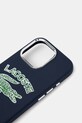 Lacoste etui pentru telefon iPhone 16 Pro 6.3 LCHMP16LUCRV bleumarin AA00