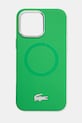 Θήκη κινητού Lacoste iPhone 16 Pro Max 6.9 για τηλέφωνο πράσινο LCHMP16XSMAN
