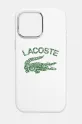 Lacoste custodia per telefono iPhone 16 Pro Max 6.9 sovrastampa bianco LCHMP16XUCRH