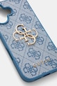 Θήκη κινητού Guess iPhone 16 6.1 GUHCP16S4GMGBL μπλε AA00