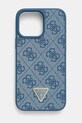 Чехол на телефон Guess iPhone 16 Pro Max 6.9 для телефона голубой GUHCP16XP4TDPB