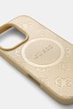 Чехол на телефон Guess iPhone 16 Pro 6.3 GUHMP16LPSAPSMED золотой AA00