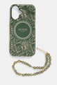 Чохол на телефон Guess iPhone 16 6.1 візерунок зелений GUHMP16SHCPOFPA
