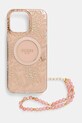 Guess husa pentru telefon iPhone 16 Pro Max 6.9 pentru telefon roz GUHMP16XHCPOFPP
