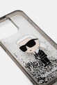 Etui za telefon Karl Lagerfeld iPhone 15 Pro Max 6.7 KLHCP15XLKKNSK transparentna AA00