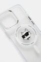 Karl Lagerfeld etui na telefon iPhone 13 Pro 6.1 KLHMP13LHLSCHH transparentny AA00