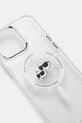 Karl Lagerfeld husa pentru telefon iPhone 15 Pro Max 6.7 KLHMP15XHLSKCH transparent AA00