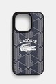 Чехол на телефон Lacoste iPhone 15 Pro 6.1 для телефона тёмно-синий LCHMP15LPIGV