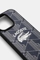 Чехол на телефон Lacoste iPhone 15 Pro 6.1 LCHMP15LPIGV тёмно-синий AA00