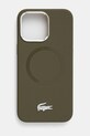 Etui za telefon Lacoste iPhone 15 Pro Max 6.7 za telefon zelena LCHMP15XSMAB