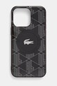 Lacoste husa pentru telefon iPhone 15 Pro Max 6.7 pentru telefon negru LCHMP15XUBSK