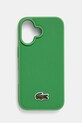 Lacoste husa pentru telefon iPhone 16 6.1 pentru telefon verde LCHMP16SPVCN